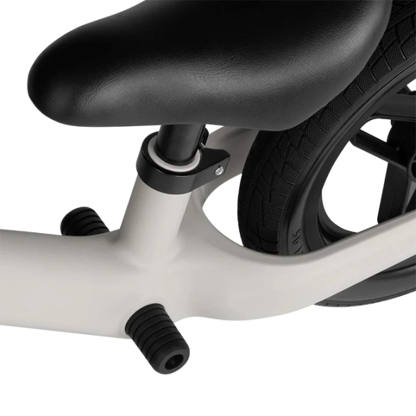 Bicicletă fără pedale Lionelo Toni 10" 12" Beige White Oțel / Pentru copii photo 4