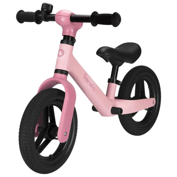 Bicicletă fără pedale Lionelo Toni 10" 12" Pink Rose Oțel / Pentru copii photo 2