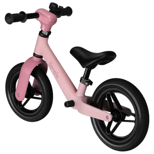 Bicicletă fără pedale Lionelo Toni 10" 12" Pink Rose Oțel / Pentru copii photo 6