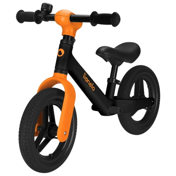 Bicicletă fără pedale Lionelo Toni 10" 12" Black Orange Oțel / Pentru copii photo 2