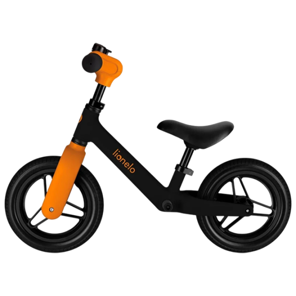 Bicicletă fără pedale Lionelo Toni 10" 12" Black Orange Oțel / Pentru copii photo 3