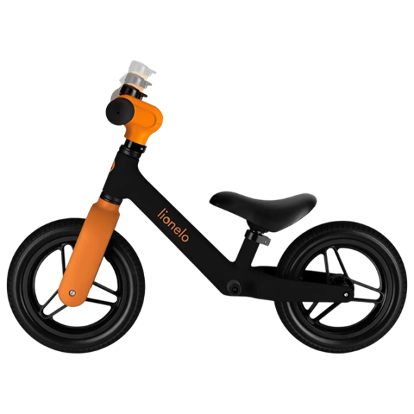 Bicicletă fără pedale Lionelo Toni 10" 12" Black Orange Oțel / Pentru copii photo 8