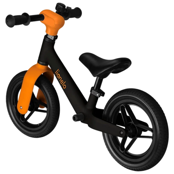 Bicicletă fără pedale Lionelo Toni 10" 12" Black Orange Oțel / Pentru copii photo 9