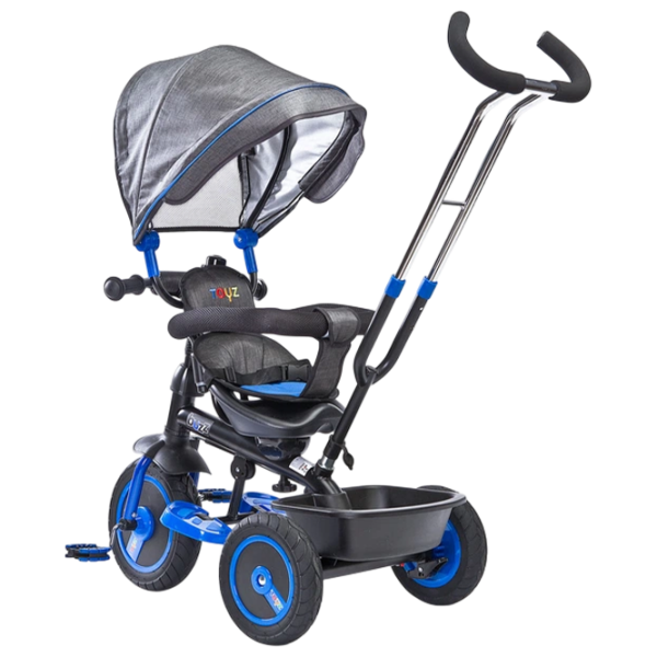 Triciclu Caretero Buzz Blue  Metal / Pentru copii photo 3