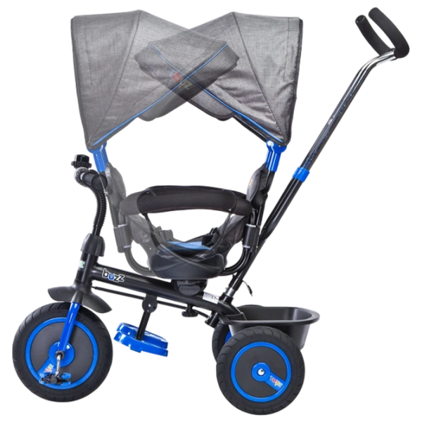 Triciclu Caretero Buzz Blue  Metal / Pentru copii photo 5