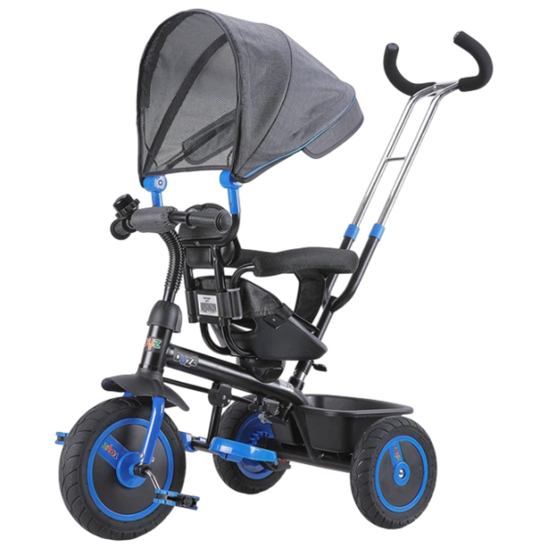 Triciclu Caretero Buzz Blue  Metal / Pentru copii photo 7