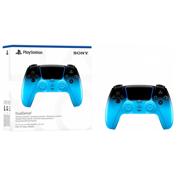 Gamepad Sony DualSense Rhythm Blue Fără fir / 16 buttons photo 6