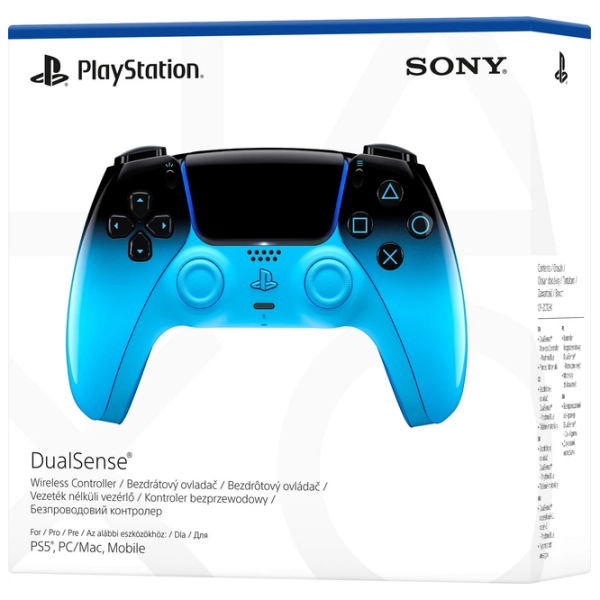 Gamepad Sony DualSense Rhythm Blue Fără fir / 16 buttons photo 9