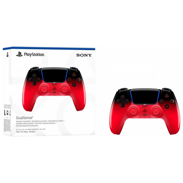 Gamepad Sony DualSense Techno Red Fără fir / 16 buttons photo 6