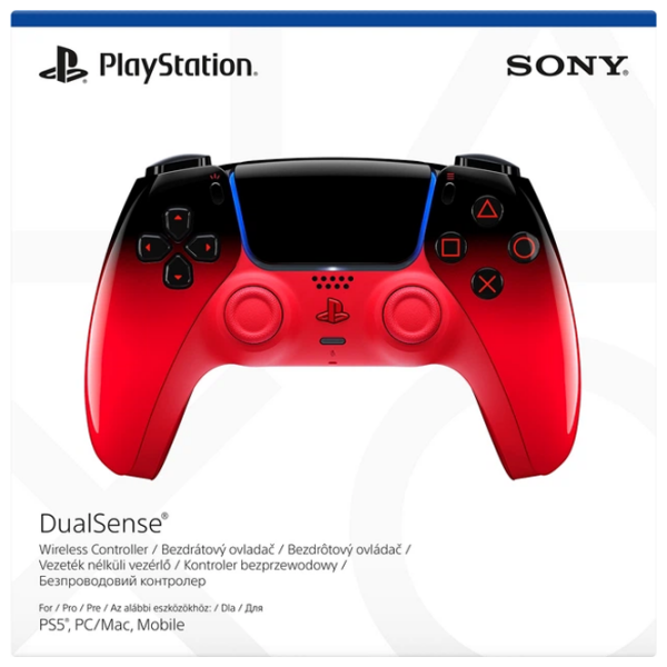 Gamepad Sony DualSense Techno Red Fără fir / 16 buttons photo 7