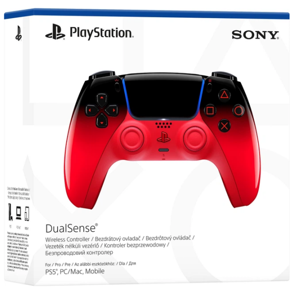 Gamepad Sony DualSense Techno Red Fără fir / 16 buttons photo 8