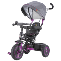 Triciclu Caretero Buzz Purple  Metal / Pentru copii