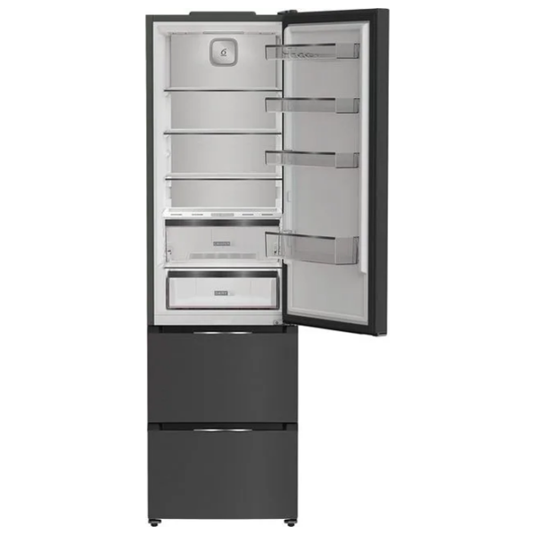 Frigider Whirlpool WHKF 6353 XBR6E Black 249l / No Frost, 102l / No Frost, C photo 3