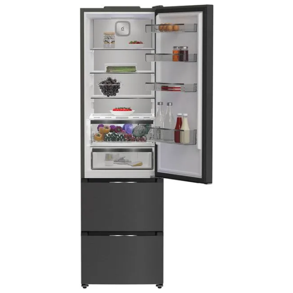 Frigider Whirlpool WHKF 6353 XBR6E Black 249l / No Frost, 102l / No Frost, C photo 4