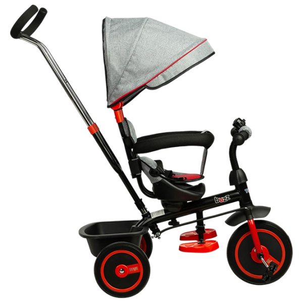 Triciclu Caretero Buzz Red  Metal / Pentru copii photo 5