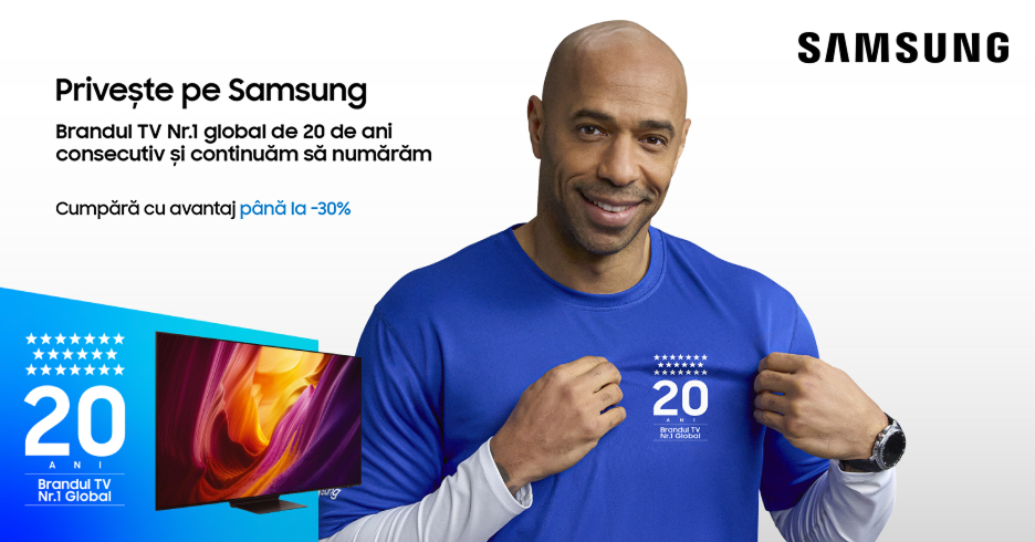 Savurează momentele alături de prieteni cu Samsung TV!