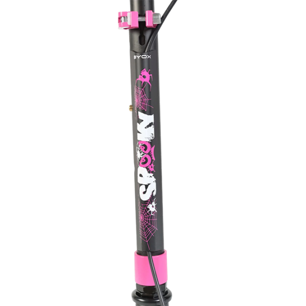 Детский двухколёсный самокат Moni Spooky (MT.124645) Розовый 8 лет, 100 кг, Полиуретановые photo 5