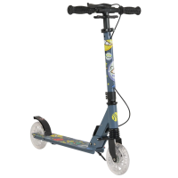 Trotinetă pentru copii cu două roți Moni Snazzy (MT.225320) Gray 8 ani, 100 kg, Din PU