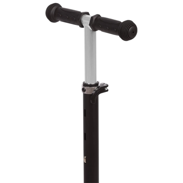 Trotinetă pentru copii cu trei roți Caretero Carbon (TOYZ-04060) Black 3 ani, 50 kg, Din cauciuc photo 3
