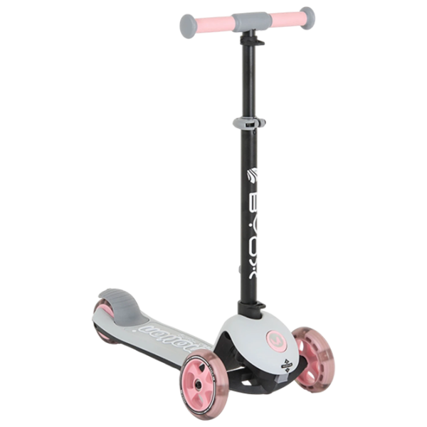 Детский трёхколёсный самокат Moni Motion 4in1 (MT.223425) Розовый 1 год, 50 кг, Полиуретановые photo 2
