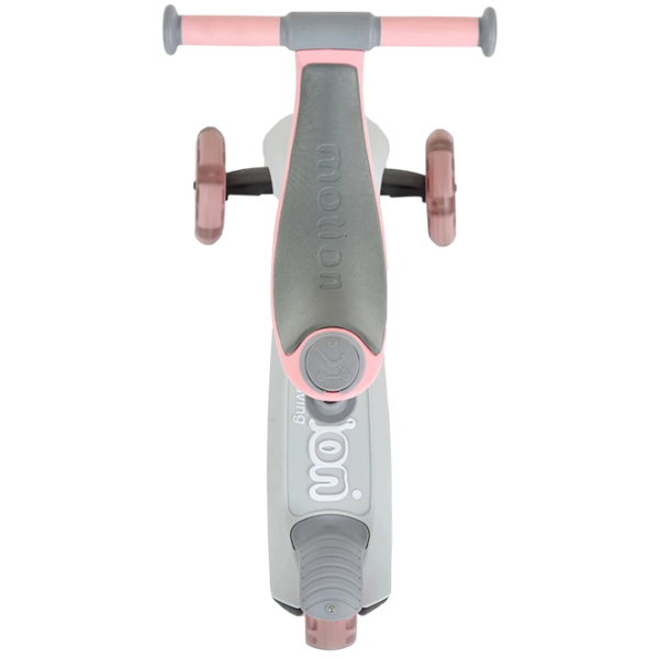 Детский трёхколёсный самокат Moni Motion 4in1 (MT.223425) Розовый 1 год, 50 кг, Полиуретановые photo 6