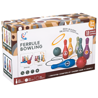 Игровой набор Optmarket Ferrule Bowling 201096723 Разноцветный Для детей, 3+