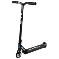 Trotinetă pentru copii cu două roți Micro Ramp (SA0190) Black 8 ani, 100 kg, Din PU