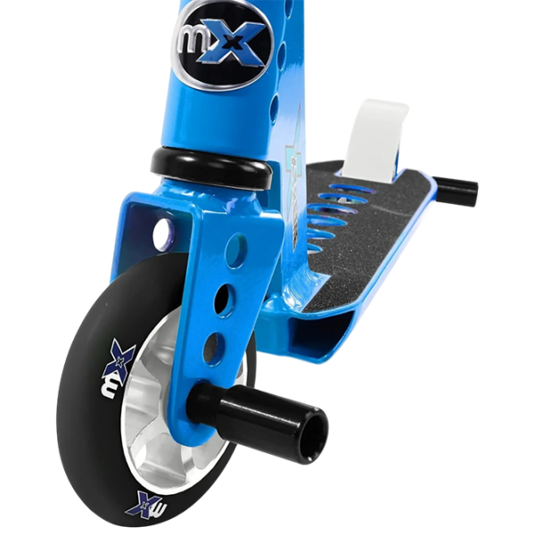 Детский двухколёсный самокат Micro Trixx 2.0 (SA0184) Синий 7 лет, 100 кг, Полиуретановые photo 2
