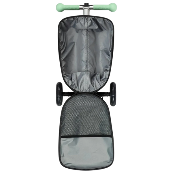 Детский трёхколёсный самокат Micro Luggage Junior (Luggage Junior) Мятный 2 года, 50 кг, Полиуретановые photo 3