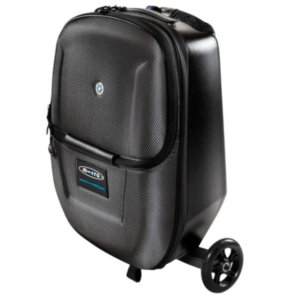 Детский трёхколёсный самокат Micro Luggage 3.0 (ML0019) Черный 4 года, 100 кг, Полиуретановые photo 6
