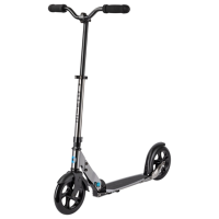 Trotinetă pentru copii cu două roți Micro Classic (SA0242) Black 8 ani, 100 kg, Din PU