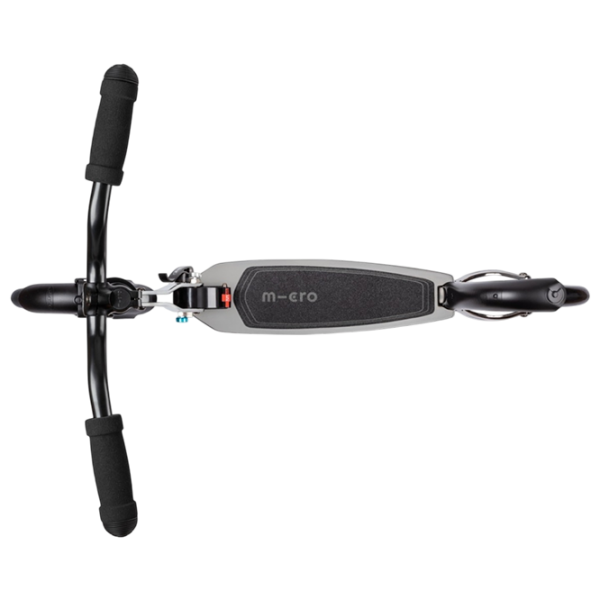 Детский двухколёсный самокат Micro Classic (SA0242) Черный 8 лет, 100 кг, Полиуретановые photo 3