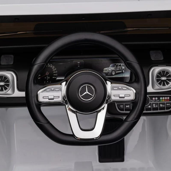 Mașină electrică Mercedes-Benz Kikka Boo G500 White 3+ | |  photo 10