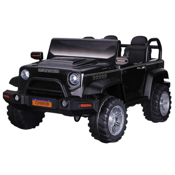 Mașină electrică Kikka Boo Traveller Black 3+ | 60 kg | 4.8 km/h photo 1