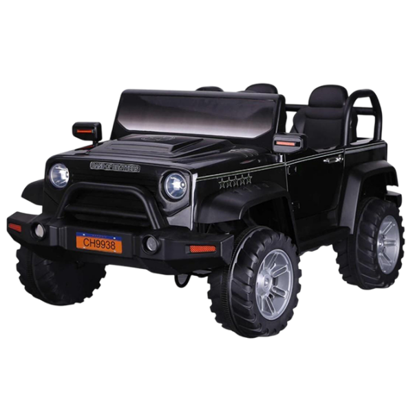 Mașină electrică Kikka Boo Traveller Black 3+ | 60 kg | 4.8 km/h photo 1