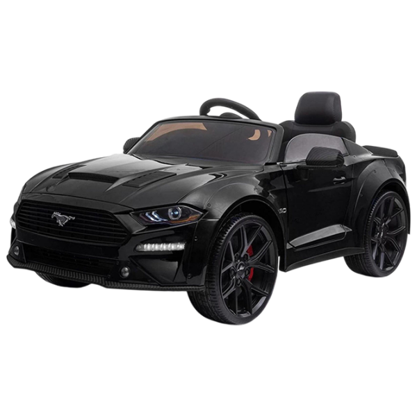 Mașină electrică Ford Kikka Boo Mustang Black 2+ | 36 kg | 12.8 km/h photo 1