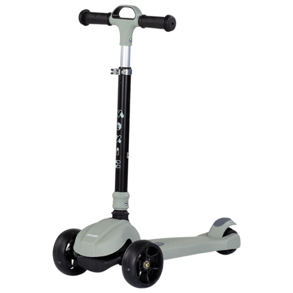 Trotinetă pentru copii cu trei roți Chipolino Moxie (DSMOX0262GR) Green 3 ani, 30 kg, Din PU photo 2