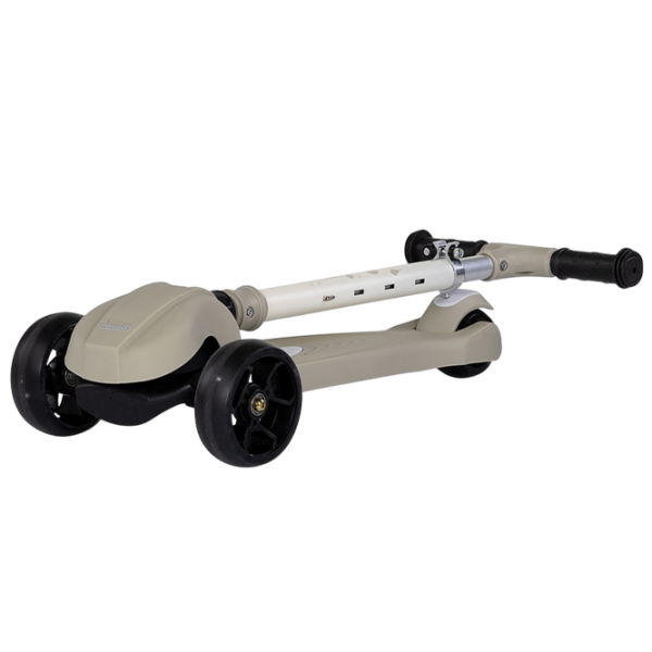 Детский трёхколёсный самокат Chipolino Moxie (DSMOX0261GY) Серый 3 года, 30 кг, Полиуретановые photo 4