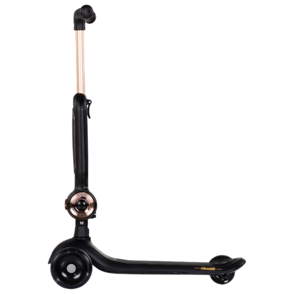 Trotinetă pentru copii cu trei roți Chipolino Bloomi (DSBLO0261BK) Black 3 ani, 50 kg, Din PU photo 3