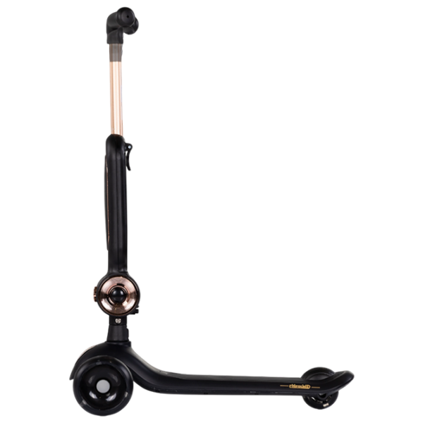 Trotinetă pentru copii cu trei roți Chipolino Bloomi (DSBLO0261BK) Black 3 ani, 50 kg, Din PU photo 5