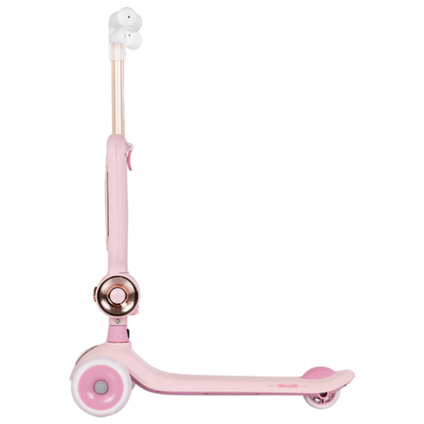 Детский трёхколёсный самокат Chipolino Bloomi (DSBLO0263PI) Розовый 3 года, 50 кг, Полиуретановые photo 5