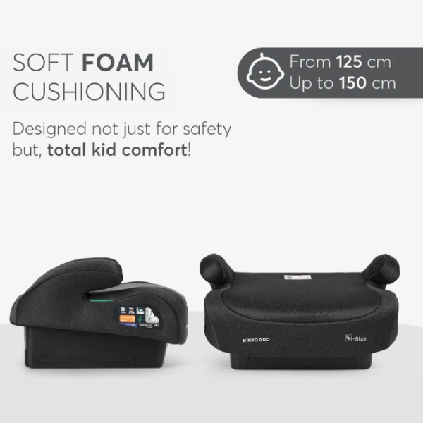 Scaun auto Kikka Boo i-Go i-Size 41002160011 Black 6 ani - , 36 kg photo 3