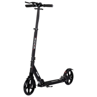 Trotinetă pentru copii cu două roți Chipolino Rider (DSRID0261BK) Black 8 ani, 100 kg, Din PU