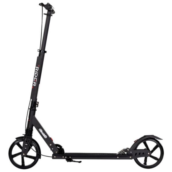 Trotinetă pentru copii cu două roți Chipolino Rider (DSRID0261BK) Black 8 ani, 100 kg, Din PU photo 2