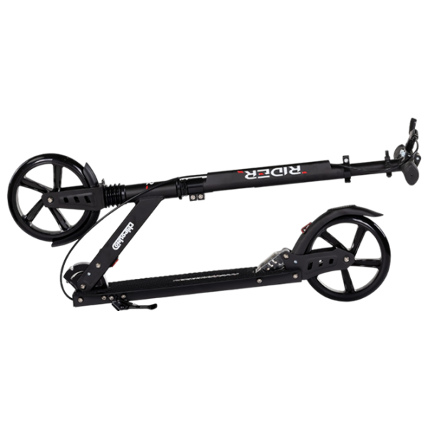 Trotinetă pentru copii cu două roți Chipolino Rider (DSRID0261BK) Black 8 ani, 100 kg, Din PU photo 3