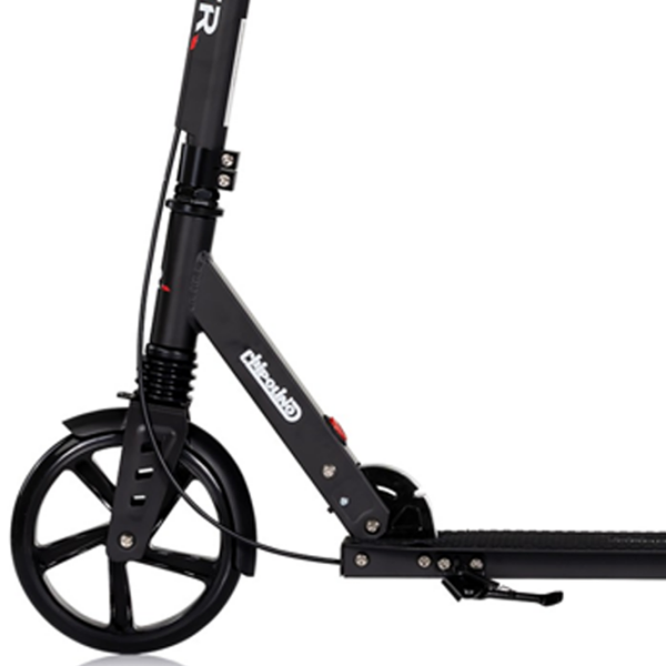 Trotinetă pentru copii cu două roți Chipolino Rider (DSRID0261BK) Black 8 ani, 100 kg, Din PU photo 4