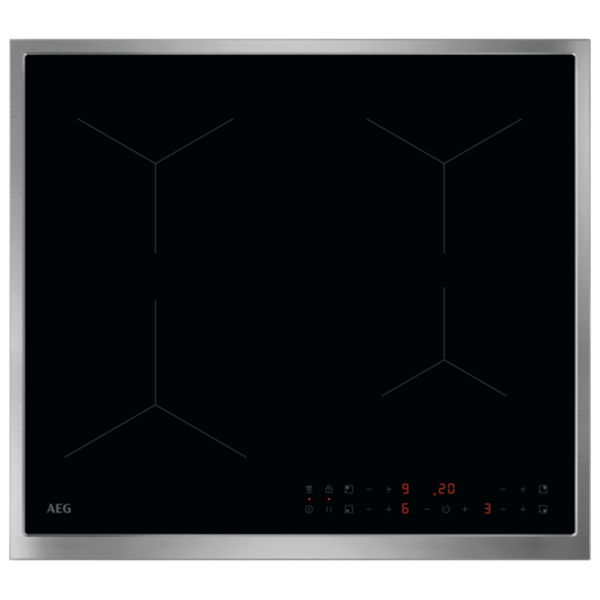 Plită încorporabilă cu inducție AEG TN64IA00XB Black Sticlă ceramică, 7200 W photo 1