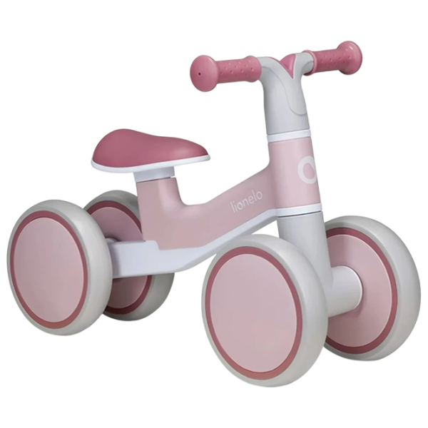 Bicicletă fără pedale Lorelli Villy Pink White Plastic / Pentru copii photo 2