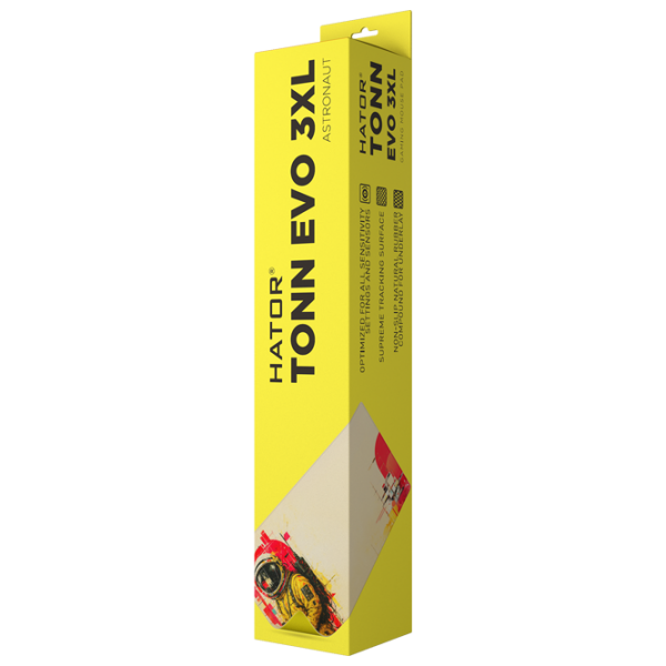 Covoraș pentru mouse Hator Tonn EVO 3XL Astronaut Beige 1000 x 550 x 3 mm photo 2
