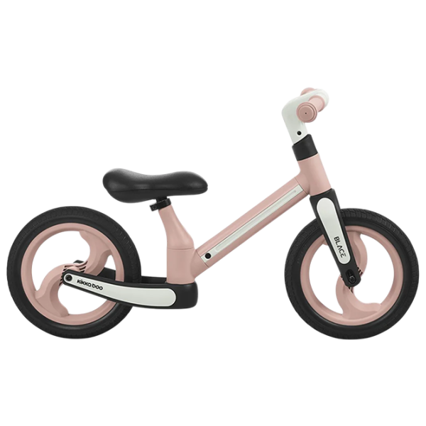 Bicicletă fără pedale KikkaBoo Blace Pink Black Metal / Pentru copii photo 3